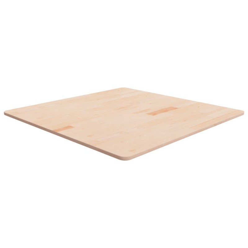 vidaXL Tischplatte Quadratisch 90x90x1,5 cm Eichenholz Unbehandelt vidaXL Tischplatte Quadratisch 90x90x1,5 cm Eichenholz Unbehandelt