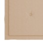 vidaXL Gartenstühle 4 Stk. mit Beigen Kissen Massivholz Teak vidaXL Gartenstühle 4 Stk. mit Beigen Kissen Massivholz Teak
