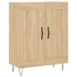 Highboard Sonoma-Eiche 69,5x34x180 cm Holzwerkstoff Highboard Sonoma-Eiche 69,5x34x180 cm Holzwerkstoff