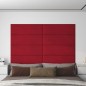 vidaXL Wandpaneele 12 Stk. Weinrot 90x30 cm Samt 3,24 m² vidaXL Wandpaneele 12 Stk. Weinrot 90x30 cm Samt 3,24 m²