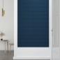 vidaXL Wandpaneele 12 Stk. Blau 60x15 cm Samt 1,08 m² vidaXL Wandpaneele 12 Stk. Blau 60x15 cm Samt 1,08 m²