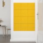 vidaXL Wandpaneele 12 Stk. Gelb 30x30 cm Samt 1,08 m² vidaXL Wandpaneele 12 Stk. Gelb 30x30 cm Samt 1,08 m²