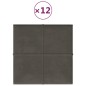 vidaXL Wandpaneele 12 Stk. Dunkelgrau 30x30 cm Samt 1,08 m² vidaXL Wandpaneele 12 Stk. Dunkelgrau 30x30 cm Samt 1,08 m²