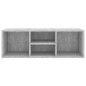 vidaXL Schuhbank Betongrau 105x35x35 cm Holzwerkstoff vidaXL Schuhbank Betongrau 105x35x35 cm Holzwerkstoff