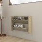 vidaXL Wand-Schuhschrank Sonoma-Eiche 80x18x60 cm Holzwerkstoff vidaXL Wand-Schuhschrank Sonoma-Eiche 80x18x60 cm Holzwerkstoff