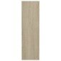 vidaXL Wand-Schuhschrank Sonoma-Eiche 80x18x60 cm Holzwerkstoff vidaXL Wand-Schuhschrank Sonoma-Eiche 80x18x60 cm Holzwerkstoff