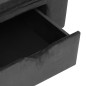 vidaXL Hundesofa mit Schublade Dunkelgrau 75x50x38 cm Plüsch vidaXL Hundesofa mit Schublade Dunkelgrau 75x50x38 cm Plüsch