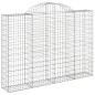 vidaXL Gabionen mit Hochbogen 14Stk. 200x30x140/160cm Verzinktes Eisen vidaXL Gabionen mit Hochbogen 14Stk. 200x30x140/160cm Verzinktes Eisen