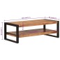 vidaXL Couchtisch 120x55x40 cm Massivholz Akazie vidaXL Couchtisch 120x55x40 cm Massivholz Akazie