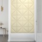 vidaXL Wandpaneele 12 Stk. Creme 30x30 cm Kunstleder 0,54 m² vidaXL Wandpaneele 12 Stk. Creme 30x30 cm Kunstleder 0,54 m²