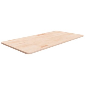 vidaXL Waschtischplatte 100x50x1,5 cm Massivholz Unbehandelt