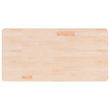 vidaXL Waschtischplatte 100x50x1,5 cm Massivholz Unbehandelt