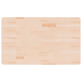 vidaXL Waschtischplatte 100x60x1,5 cm Massivholz Unbehandelt