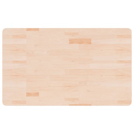 vidaXL Waschtischplatte 100x60x1,5 cm Massivholz Unbehandelt