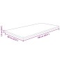 vidaXL Waschtischplatte 100x60x1,5 cm Massivholz Unbehandelt vidaXL Waschtischplatte 100x60x1,5 cm Massivholz Unbehandelt