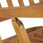 Liegestühle mit Fußteil 2 Stk. Teak Massivholz Liegestühle mit Fußteil 2 Stk. Teak Massivholz
