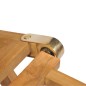 Liegestühle mit Fußteil 2 Stk. Teak Massivholz Liegestühle mit Fußteil 2 Stk. Teak Massivholz
