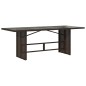 vidaXL 7-tlg. Garten-Essgruppe mit Kissen Braun Poly Rattan vidaXL 7-tlg. Garten-Essgruppe mit Kissen Braun Poly Rattan