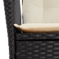 vidaXL 9-tlg. Garten-Essgruppe mit Kissen Schwarz Poly Rattan vidaXL 9-tlg. Garten-Essgruppe mit Kissen Schwarz Poly Rattan