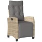 vidaXL 9-tlg. Garten-Essgruppe mit Kissen Beigemischung Poly Rattan vidaXL 9-tlg. Garten-Essgruppe mit Kissen Beigemischung Poly Rattan