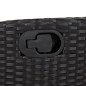 vidaXL 7-tlg. Garten-Essgruppe mit Kissen Schwarz Poly Rattan vidaXL 7-tlg. Garten-Essgruppe mit Kissen Schwarz Poly Rattan
