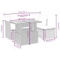 vidaXL 6-tlg. Garten-Sofagarnitur mit Kissen Grau Poly Rattan vidaXL 6-tlg. Garten-Sofagarnitur mit Kissen Grau Poly Rattan