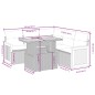 vidaXL 6-tlg. Garten-Sofagarnitur mit Kissen Beige Poly Rattan vidaXL 6-tlg. Garten-Sofagarnitur mit Kissen Beige Poly Rattan