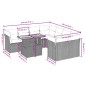 vidaXL 9-tlg. Garten-Sofagarnitur mit Kissen Grau Poly Rattan vidaXL 9-tlg. Garten-Sofagarnitur mit Kissen Grau Poly Rattan