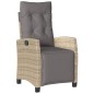 vidaXL 7-tlg. Garten-Essgruppe mit Kissen Beigemischung Poly Rattan vidaXL 7-tlg. Garten-Essgruppe mit Kissen Beigemischung Poly Rattan