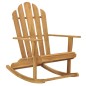 Adirondack-Schaukelstühle 2 Stk. Massivholz Teak Adirondack-Schaukelstühle 2 Stk. Massivholz Teak