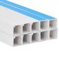 vidaXL Installationsrohre Selbstklebend 25x25 mm 10 m PVC vidaXL Installationsrohre Selbstklebend 25x25 mm 10 m PVC
