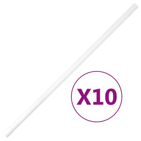 vidaXL Installationsrohre Ø20 mm 10 m PVC