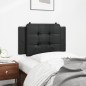 vidaXL Kopfteil-Kissen Schwarz 80 cm Kunstleder vidaXL Kopfteil-Kissen Schwarz 80 cm Kunstleder