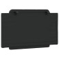 vidaXL Kopfteil-Kissen Schwarz 90 cm Kunstleder vidaXL Kopfteil-Kissen Schwarz 90 cm Kunstleder