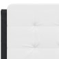 vidaXL Bett mit Matratze Schwarz und Weiß 140x200 cm Kunstleder vidaXL Bett mit Matratze Schwarz und Weiß 140x200 cm Kunstleder