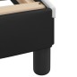 vidaXL Bett mit Matratze Schwarz und Weiß 160x200 cm Kunstleder vidaXL Bett mit Matratze Schwarz und Weiß 160x200 cm Kunstleder