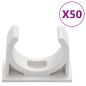 vidaXL Installationsrohre mit Clips Ø30 mm 30 m PVC vidaXL Installationsrohre mit Clips Ø30 mm 30 m PVC