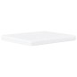 vidaXL Bett mit Matratze Weiß 160x200 cm Kunstleder vidaXL Bett mit Matratze Weiß 160x200 cm Kunstleder