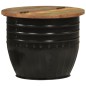 vidaXL Couchtisch Schwarz 50x39,5 cm Altholz Massiv vidaXL Couchtisch Schwarz 50x39,5 cm Altholz Massiv