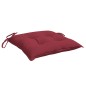 vidaXL Stuhlkissen 2 Stk. Weinrot 40x40x7 cm Oxford-Gewebe vidaXL Stuhlkissen 2 Stk. Weinrot 40x40x7 cm Oxford-Gewebe