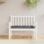 vidaXL Gartenbank-Auflage Anthrazit 100x50x7 cm Oxford-Gewebe
