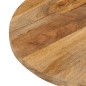 vidaXL Tischplatte 80x40x2,5 cm Oval Massivholz Mango vidaXL Tischplatte 80x40x2,5 cm Oval Massivholz Mango