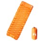 vidaXL Selbstaufblasende Isomatte mit Kissen Orange vidaXL Selbstaufblasende Isomatte mit Kissen Orange