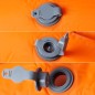 vidaXL Selbstaufblasende Isomatte mit Kissen Orange vidaXL Selbstaufblasende Isomatte mit Kissen Orange
