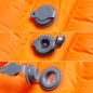 vidaXL Selbstaufblasende Isomatte mit Kissen Orange vidaXL Selbstaufblasende Isomatte mit Kissen Orange