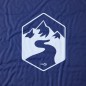 vidaXL Selbstaufblasende Isomatte mit Kissen Marineblau vidaXL Selbstaufblasende Isomatte mit Kissen Marineblau