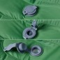 vidaXL Selbstaufblasende Isomatte mit Kissen Grün vidaXL Selbstaufblasende Isomatte mit Kissen Grün
