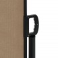 vidaXL Seitenmarkise Ausziehbar Taupe 160x300 cm vidaXL Seitenmarkise Ausziehbar Taupe 160x300 cm