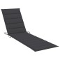 vidaXL Sonnenliegen 2 Stk. mit Tisch und Auflagen Massivholz Teak vidaXL Sonnenliegen 2 Stk. mit Tisch und Auflagen Massivholz Teak