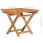vidaXL Sonnenliegen 2 Stk. mit Tisch und Auflagen Massivholz Teak vidaXL Sonnenliegen 2 Stk. mit Tisch und Auflagen Massivholz Teak